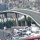 Choferes de transporte público bloquean autopista México-Querétaro.